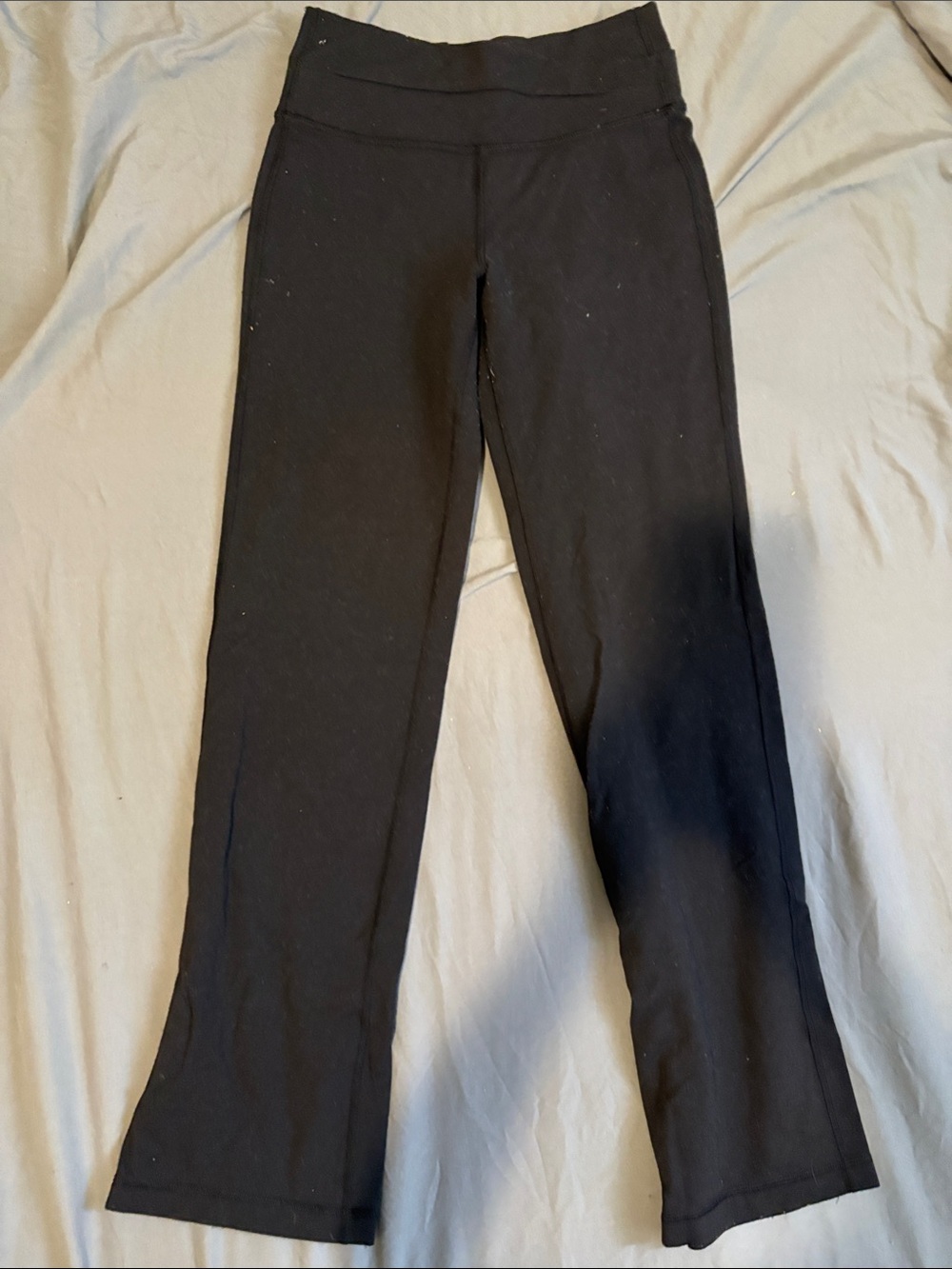 lululemon athletica Black Flare Yoga Pants